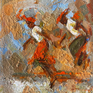 UNTITLED By: Stanley Grootboom Medium: Mixed Media Size: 90cm x 65cm Price: ZAR 28 000-00
