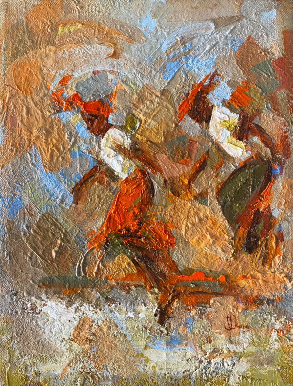 UNTITLED By: Stanley Grootboom Medium: Mixed Media Size: 90cm x 65cm Price: ZAR 28 000-00